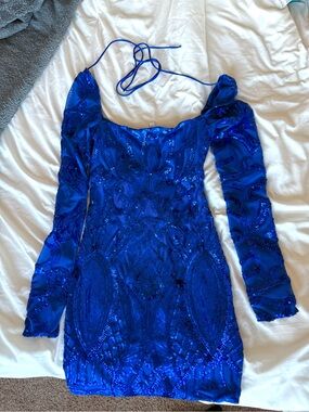 lucy in the sky shantelle sequins dress Sequins Dress in Emerald Green